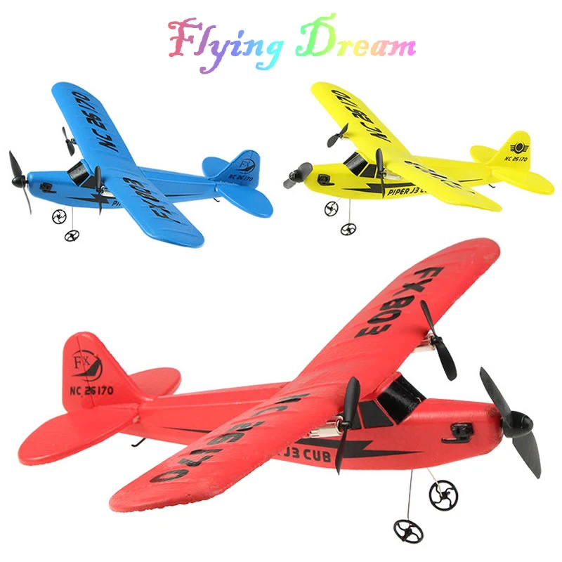 RC Electric Airplane Remote Control Plane RTF Kit EPP Foam 2.4G Controller 150 Meters Flying