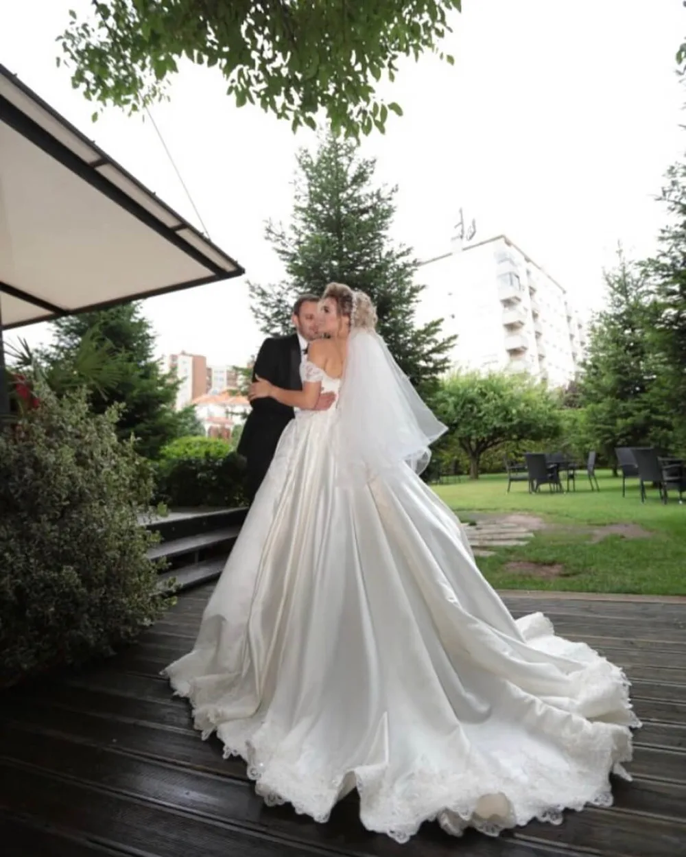 Robe De Mariee элегантное кружевное свадебное платье на заказ милое с открытыми плечами Свадебные платья без спинки платье со шлейфом