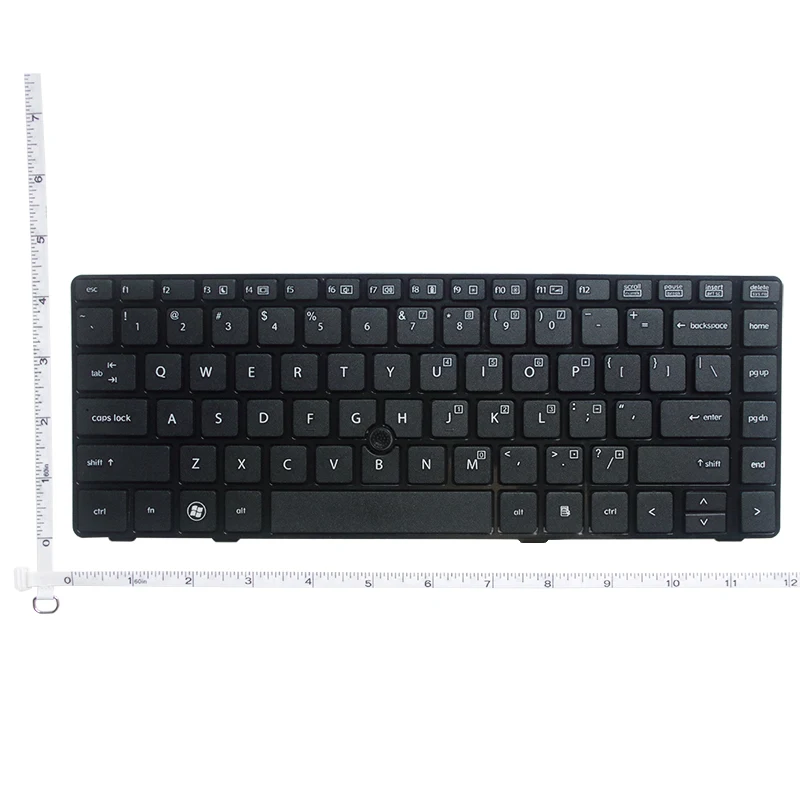 Teclado dos Eua para o hp Elitebook 8460p 8460w 8470b 6460b 6460 8470 8470p 8470 6470 702649001 Novo Teclado de substituição - Imagem 4