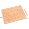 Montessori English Aphabet Uppercase & Lowercase Letters Board Digitals Number 0-9 Writing Training Toys for Students Preschool 6