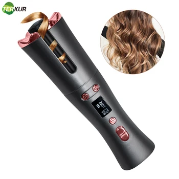 

Unbound Cordless Auto Curler The First High Performance USB Rechargeable Hair Curler Iron for Curls or Waves Anytime Anywhere