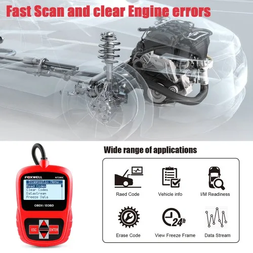 Считыватель кодов FOXWELL NT200C OBDII/EOBD