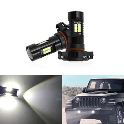 2x 3030-SMD проектор Led вождения Противотуманные фары для Jeep Wrangler 2018 2019 CANbus ОШИБОК автомобиля-Стайлинг