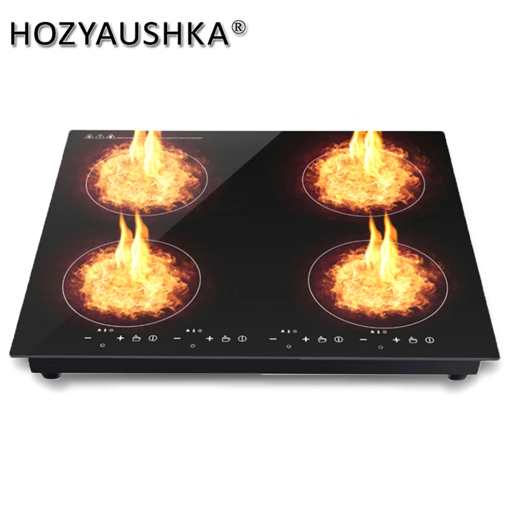 HOZYAUSHKA 4-head high-power induction cooker Desktop embedded dual purpose XM-DX12 / 4T