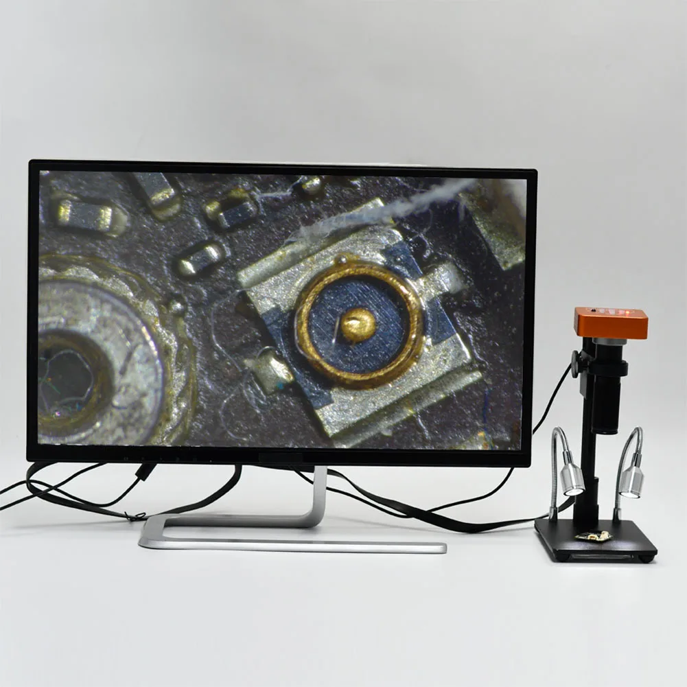34MP HDMI USB промышленный микроскоп камера высокой четкости цифровой 150X Лупа объектив для камеры s телефон DIY ремонт PUO8