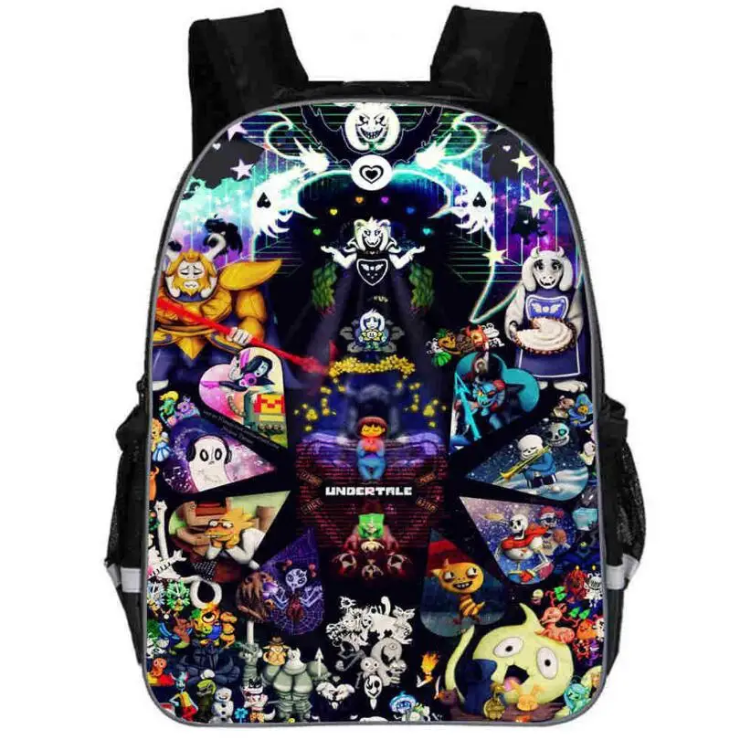 Undertale Backpack Boys School Bags Cartoon Back Pack Games Backpacks Fashion Bookbags for Children Kindergarten Mochilas