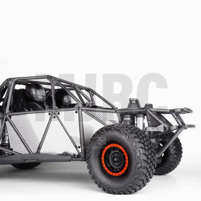GPM Aluminum Upgrade Parts Set For Traxxas Unlimited Desert Racer 4X4 (#85076-4) - Front Arms & Knuckles, 28pc Red