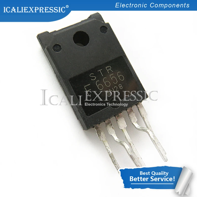 5 шт. STRF6656 STR-F6656 F6656 TO-220F-5 в наличии | Электронные компоненты и принадлежности