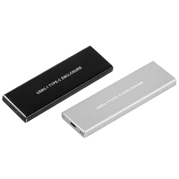 

NVMe PCIE USB3.1 HDD Enclosure M.2 to USB Type C 3.1 M Key SSD Hard Disk Drive Case External Mobile Box