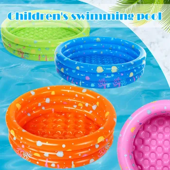 

80cm Summer Round Swimming Pool Boys and Girls Thickened Ball Pool Seat Basin inflatable Pool Baby piscine gonflable alberca A5