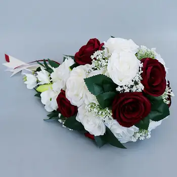 

Artifical Ranunculus 3 Color Wedding Party Bouquet Flower Bride Home Decor Hand Bouquets Romantic Bridesmaid Girl Rose Flowers