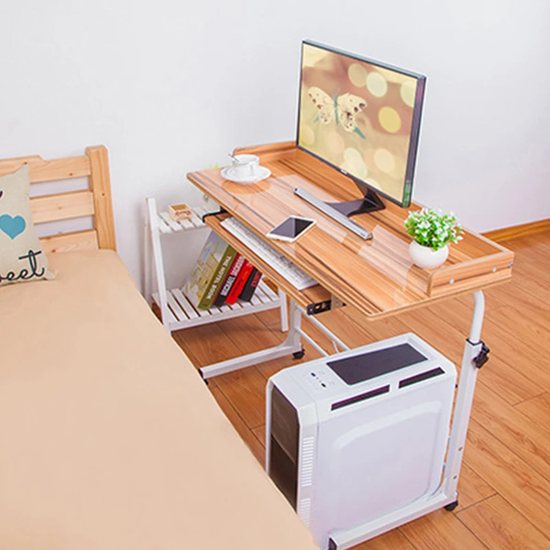  80*40cm Large size Desktop computer Table Adjustable Portable Laptop Desk Rotate Laptop Bed Table C