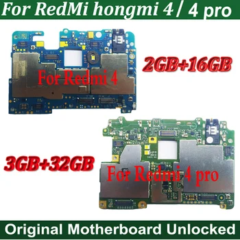 

Tested Original Working Unlocked Mainboard Motherboard flex Circuits Cable FPC For Xiaomi Hongmi 4 16GB / Redmi 4 pro 32GB