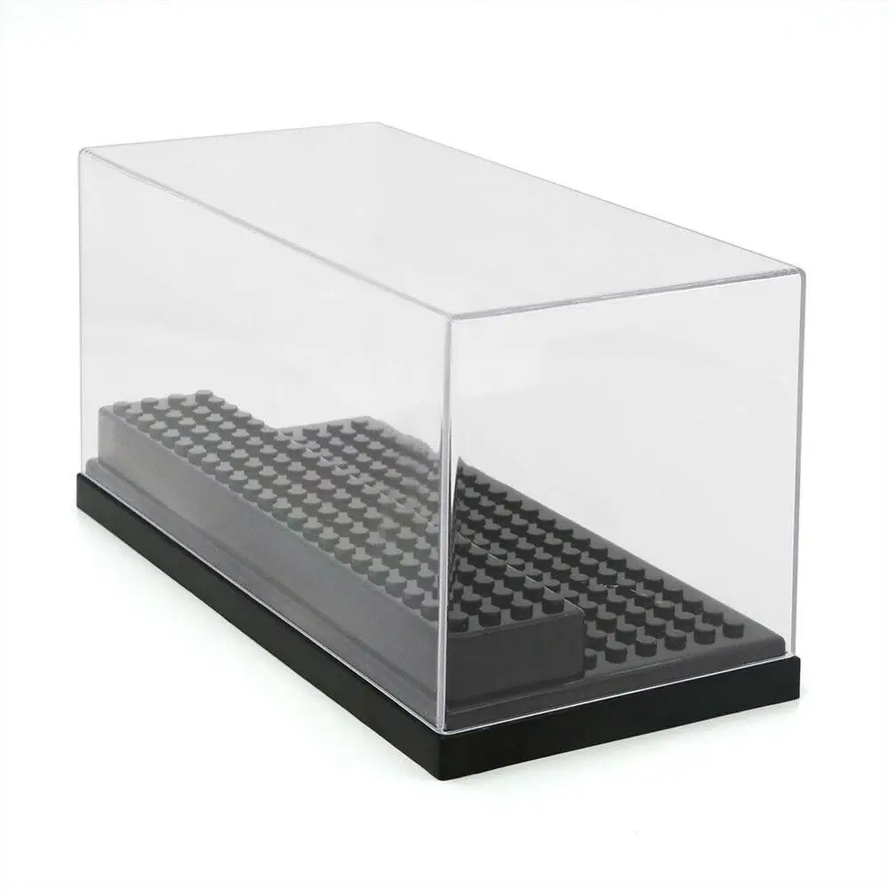 Acrylic stackable Display Case for LEGO Brickheadz double
