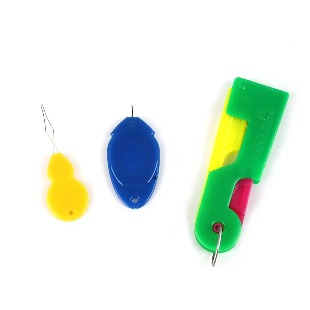 1/3/4/5/15Pcs Random Color  Automatic Needle Threader Thread Helpful Elderly Guide Easy Use Sewing Tool For Elderly Women 