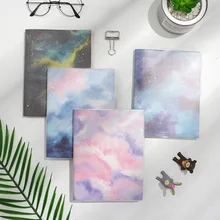 Звездный цвет B5 резиновый чехол утолщенный блокнот авторский Новинка Стильный блокнот дневник путешественника студенческий блокнот школьные офисные принадлежности