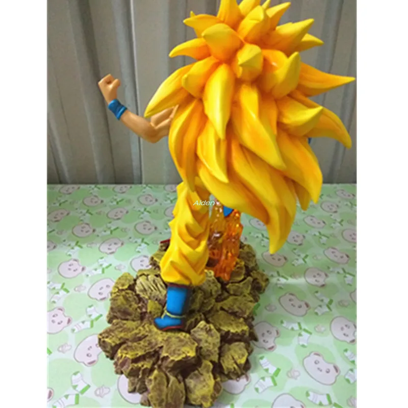 1" Dragon Ball Z статуя Супер Saiyan бюст Сон Гоку полноразмерный портрет 1/6 ГК экшн Коллекционная модель игрушечная коробка 32 см Z2811