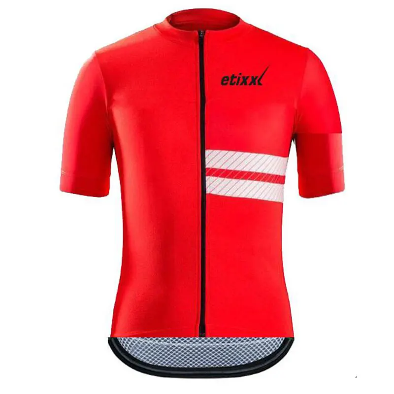 Летние быстросохнущие майки для велоспорта etixxl комплект с коротким рукавом MTB велосипед Джерси гоночная велосипедная одежда комплект для велоспорта Roupa de Ciclismo - Цвет: 11