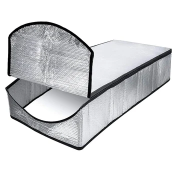 

Seal Tent Universal Attic Stairs Portable Insulation Cover Zipper Fireproof Waterproof Home Bubble Aluminum Foil Garden Ladder