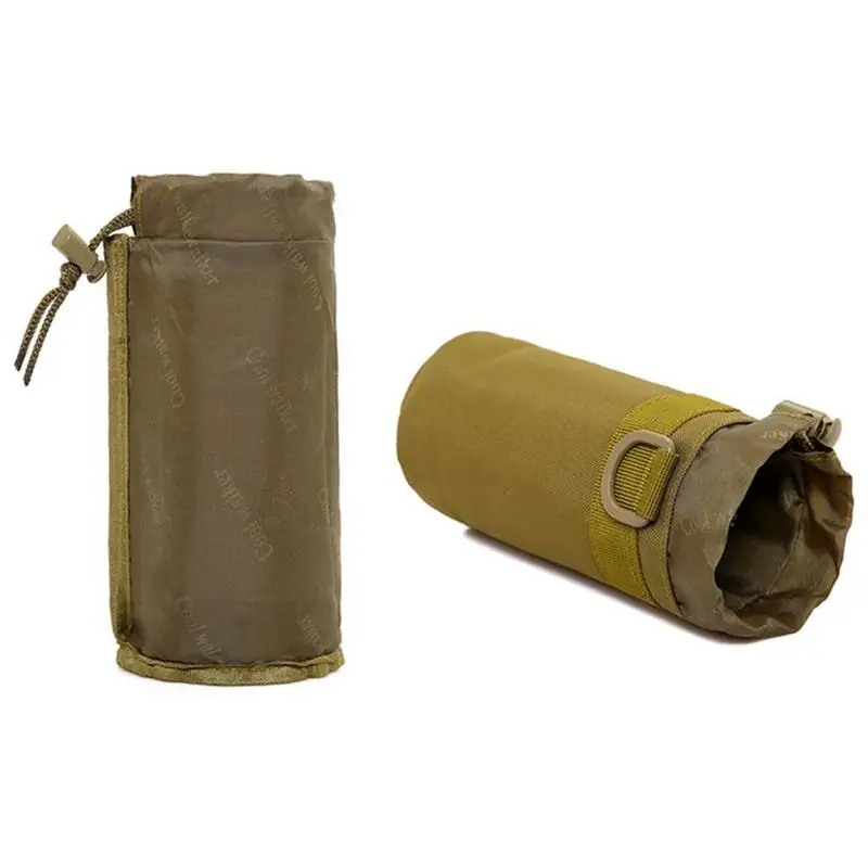 Открытый военный тактический Molle бутылка для воды кемпинг бутылка для воды наборы сумка Открытый чайник Спорт выживания путешествия держатель с к M5U9