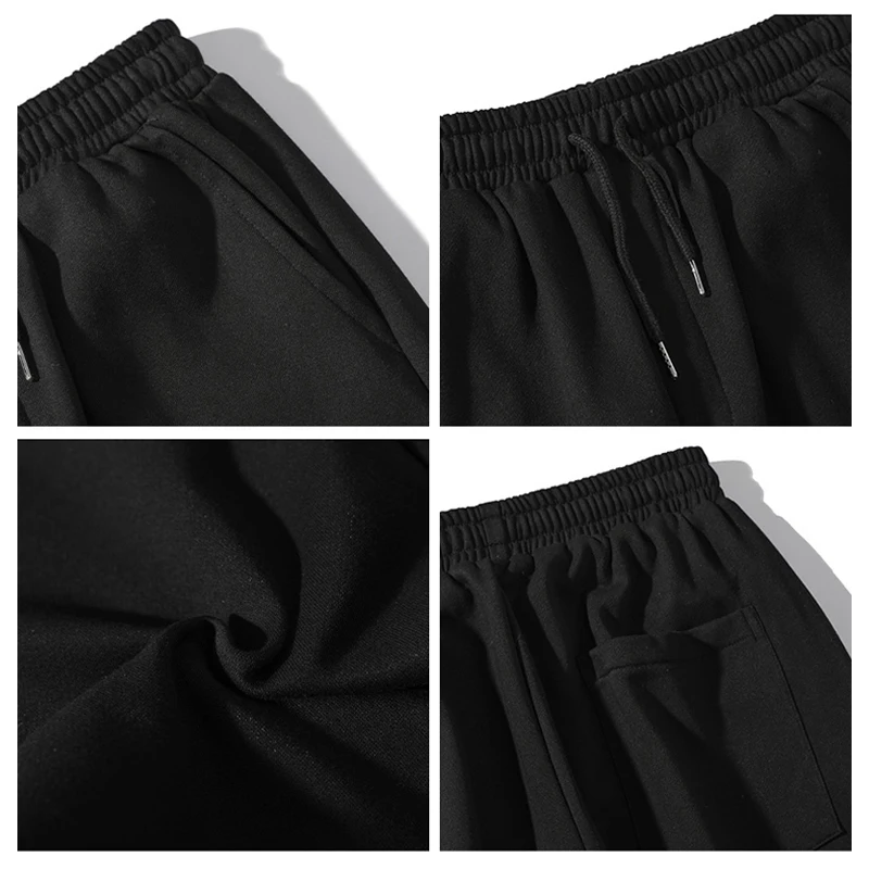 Men Baggy Straight Leg Sweatpants Casual Pants