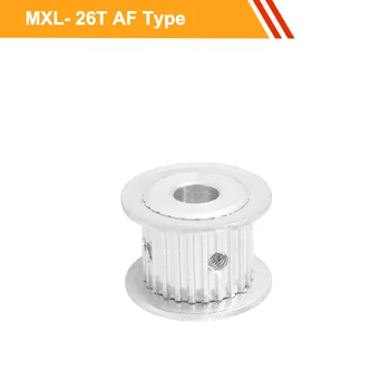

MXL 26T CNC Belt Pulley 7mm/11mm Belt Width MXL Type Gear Pulley 5/6/6.35/7/8/10mm Bore Toothed Pulley Wheel for CNC Machine