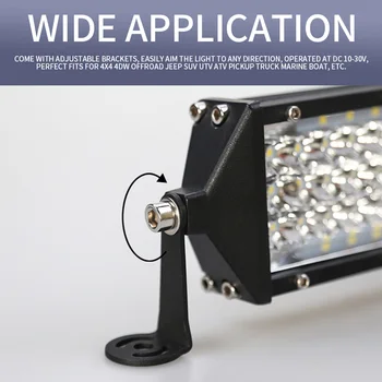 

With bracket Work light Replacement Parts SUV Waterproof Shockproof White