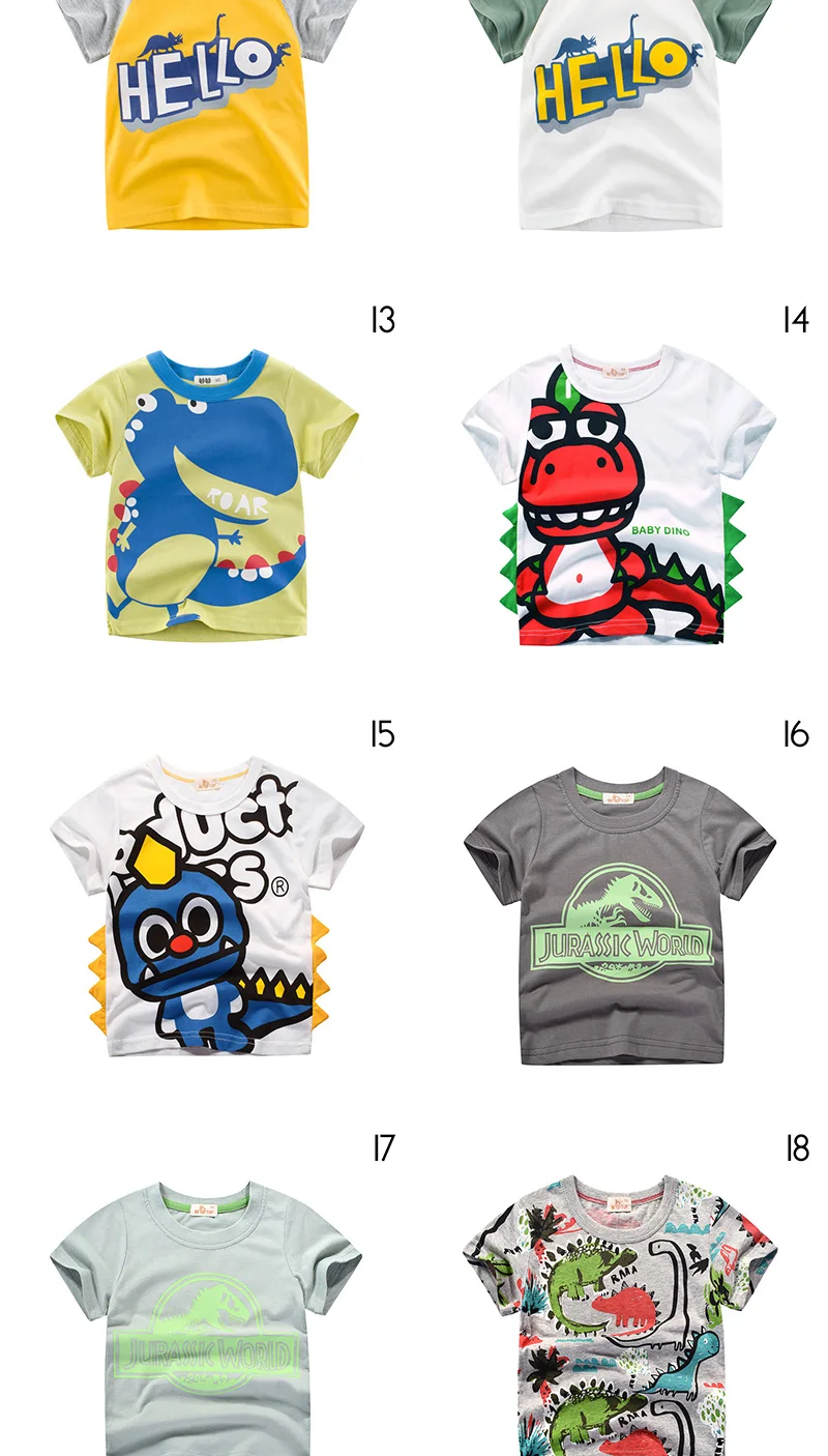 韩版童装_2018夏款韩版童装中小男童短袖t恤-宝宝儿童一件代销---阿里巴巴_04