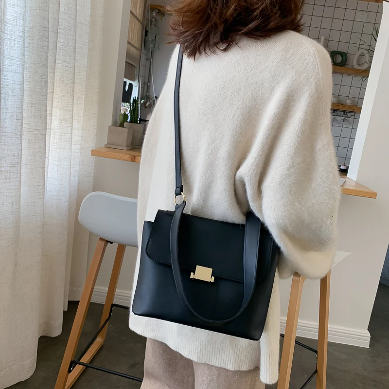 Осень ins Harajuku винтажная Повседневная Большая вместительная Диагональная Сумка женская новая корейская модная повседневная женская сумка через плечо