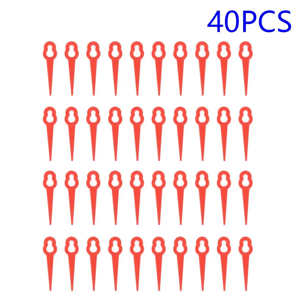 для триммера 40 шт./компл. красные пластиковые лезвия резак Florabest беспроводной