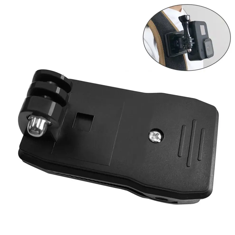 Bag Belt Clip 360 Degree Rotary Belt Backpack Clip Clamp Mount Fits for