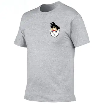 

Dragon Ball T Shirt Men Summer Dragon Ball Z super son goku Slim Fit Cosplay 3D T-Shirts vegeta Tshirt Homme