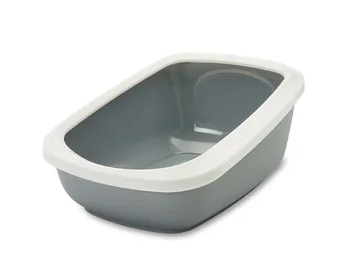 

Savic Туалет д/кошек с насадкой ASEO Jumbo серый 67.5*48,5*28 см