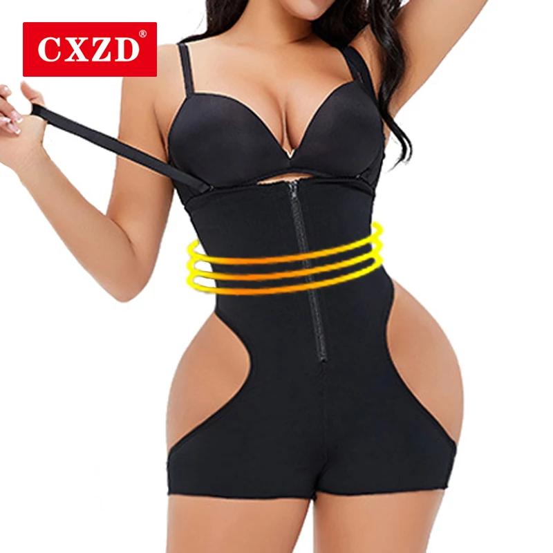 

CXZD Women Thong Panty Shaper High Waist Tummy Control Slimming Underwear Trainer Shaping Briefs Butt Lifter Shapewear