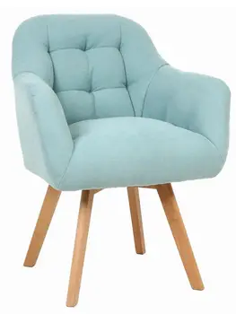 

8000Nordic fabric sofa chair comfortable sedentary computer chair home lazy people talk balcony leisure chair desk net red chair