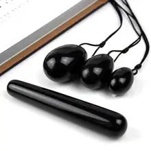 1/4 шт./компл. Йони набор яиц для массажа влагалища натурального нефрита Yoni яйца тренажер Кегеля специально для беременности и родам Вагинальный Массажер йони-палочка для релаксации