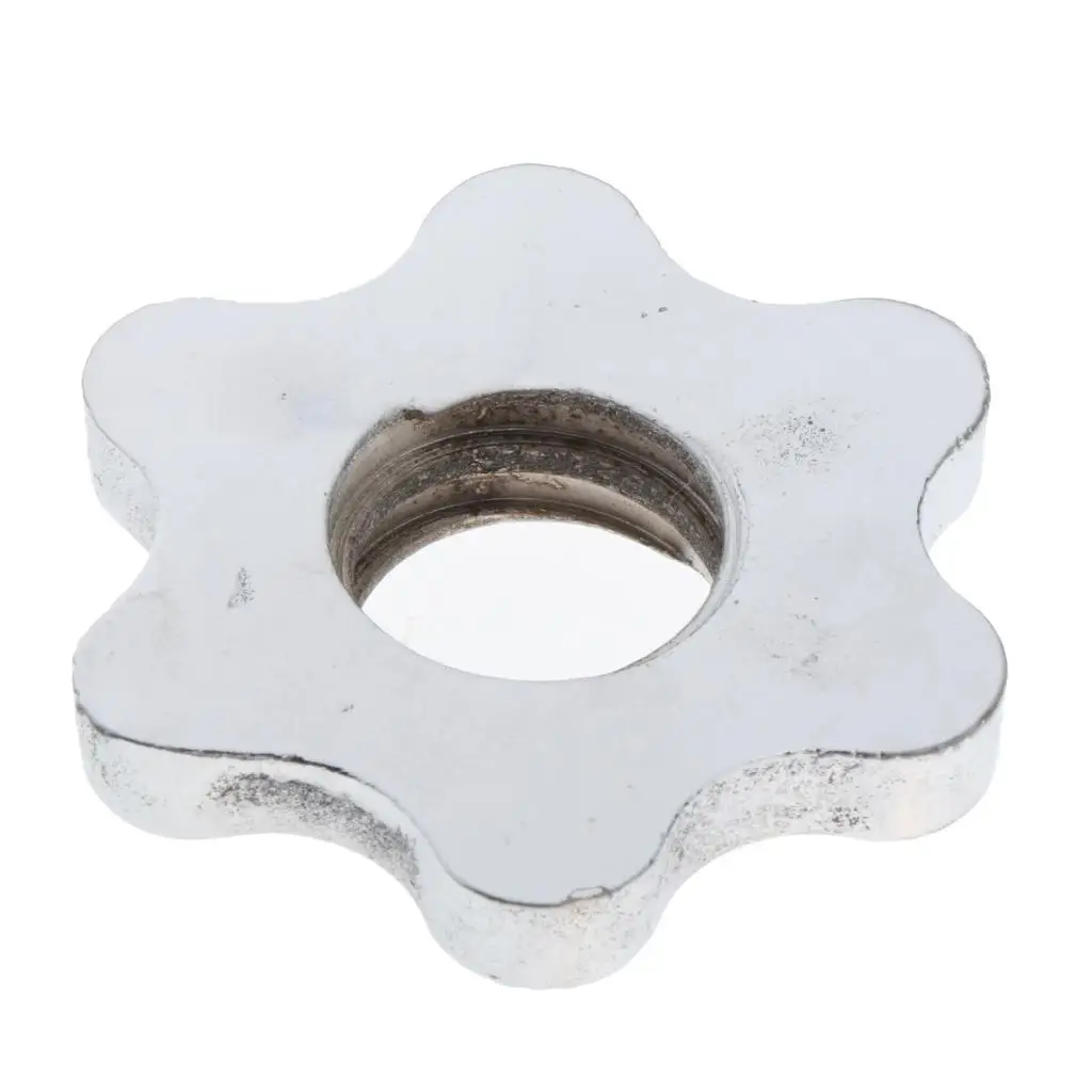 25mm Barbell Spin Lock Gym Dumbbell Collar Screw Clips Clamps Hex Nut Attachment Fitness Equipments