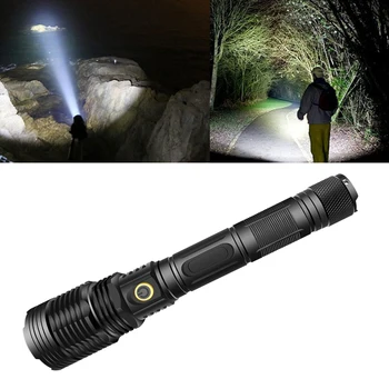 

P50/P70 Tactical 26650 Flashlight LED High Powered 5Modes Zoomable Aluminum