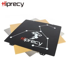 Hiprecy LEO Upgrade 235*235 мм пей матовый стальной лист стикер набор 3D печать Горячая кровать строительство поверхности Полиэфиримид холодный пей лист