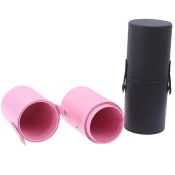 

PU Leather Travel Cosmetic Brushes Pen Holder Storage Makeup Brushes Organizer