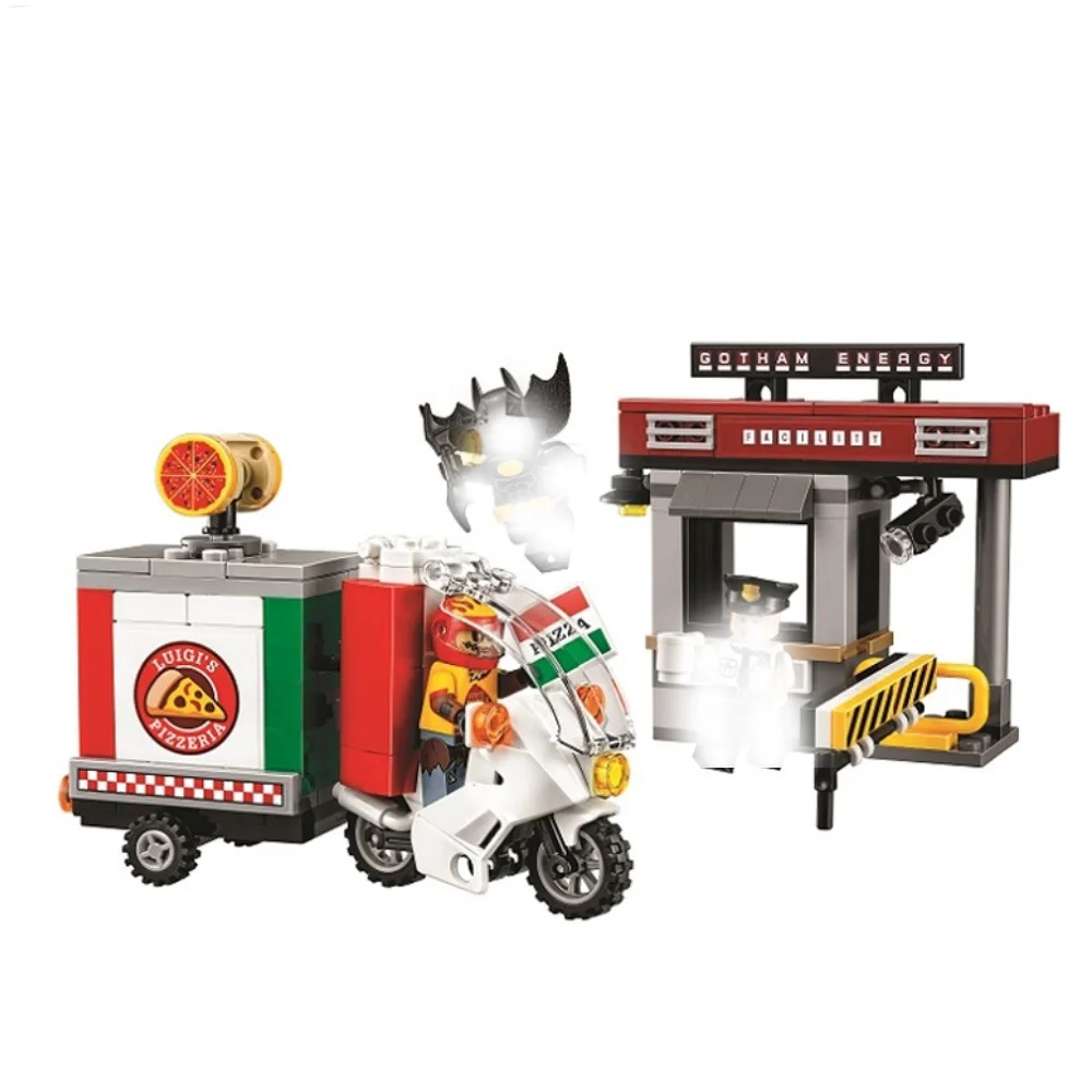 

10629 Batman Movie Scarecrow Special Delivery Vehicle Building Blocks Set Diy Bricks Toy Gift For Children