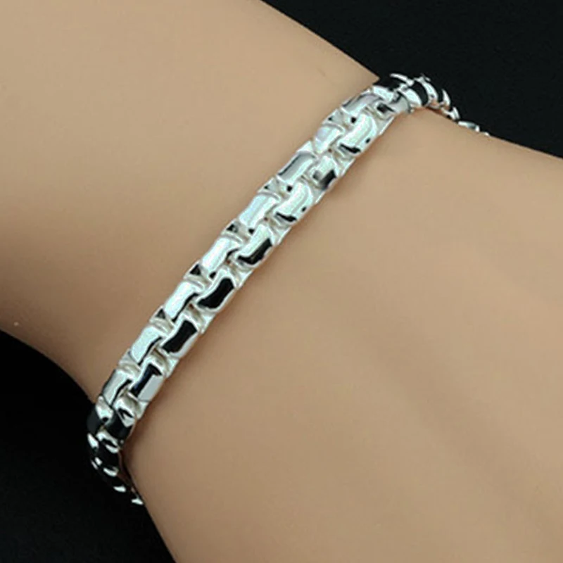 Женские браслеты-цепочки из нержавеющей стали модные браслеты с подвесками