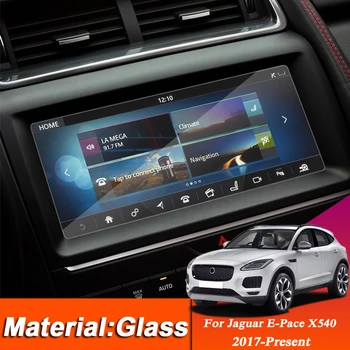 

Car Styling Dashboard GPS Navigation Screen Glass Protective Film Sticker For Jaguar E-Pace X540 Control of LCD Screen