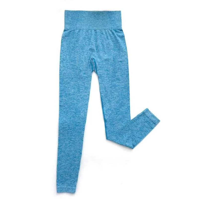 Женские Бесшовные Леггинсы для фитнеса 12 цветов спортивные с высокой талией бега