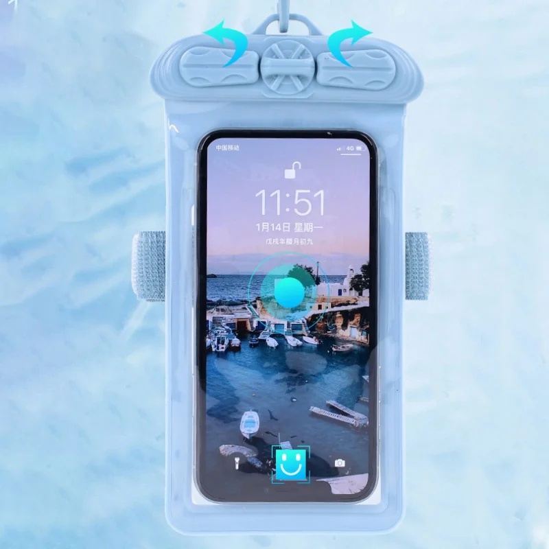 Водонепроницаемый мобильного телефона повесить плавательный сумка с тачскрином мобильных телефонов чехол для серфинга дайвинга, Одежда для пляжа, размеры s и m
