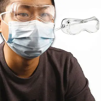 

Adjustable Anti Dust and Saliva Anti-fog Antisand Windproof Safety Goggles Eye Protector Protective Glasses Protective Tool