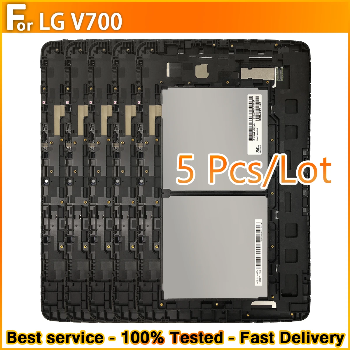 5 stücke/100 Original LCD Für LG G Pad 10,1 V700 VK700 LCD display