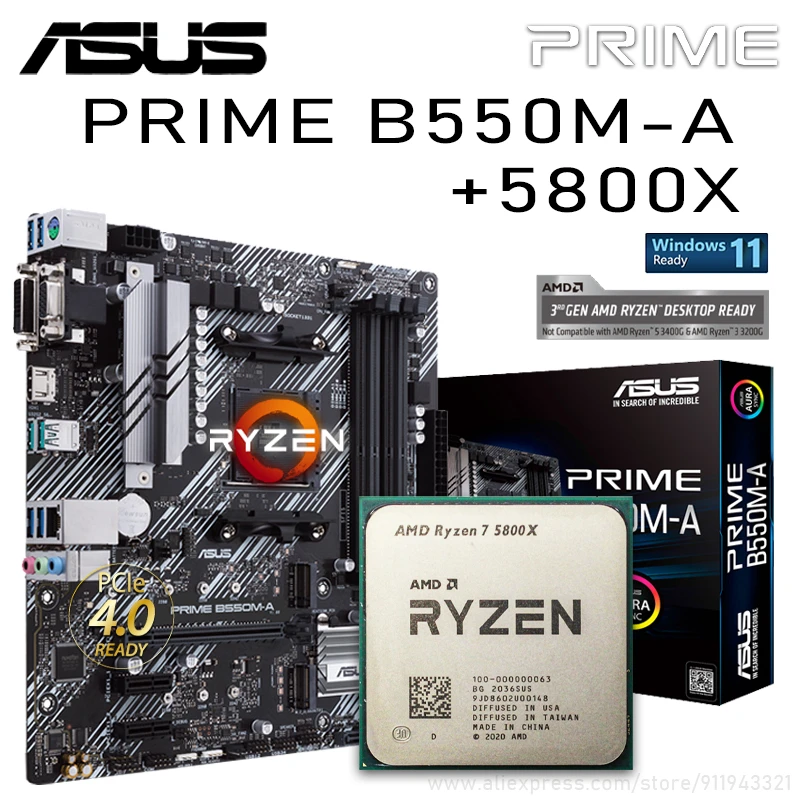人気デザイナー ASUS PRIME B550M-A AMD B550チップセット搭載