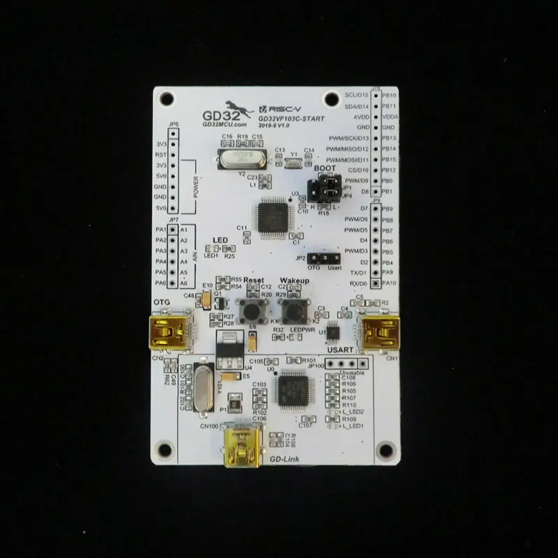 1 шт. х GD32VF103C-START обучающий комплект макетная плата с MCU GD32VF103C8T6