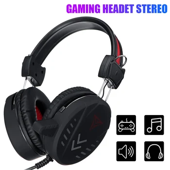 

Headset Bass Gaming Headphones Game Earphones Casque with Mic for PC Mobile Phone New Xboxs One Tablet